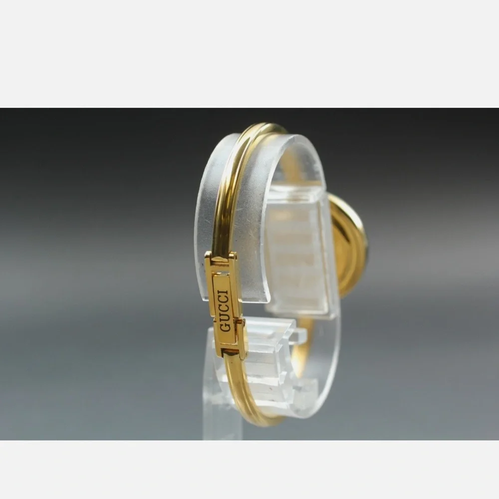Gucci Gold Watch with Colorful Bezels